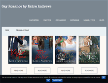 Tablet Screenshot of keiraandrews.com